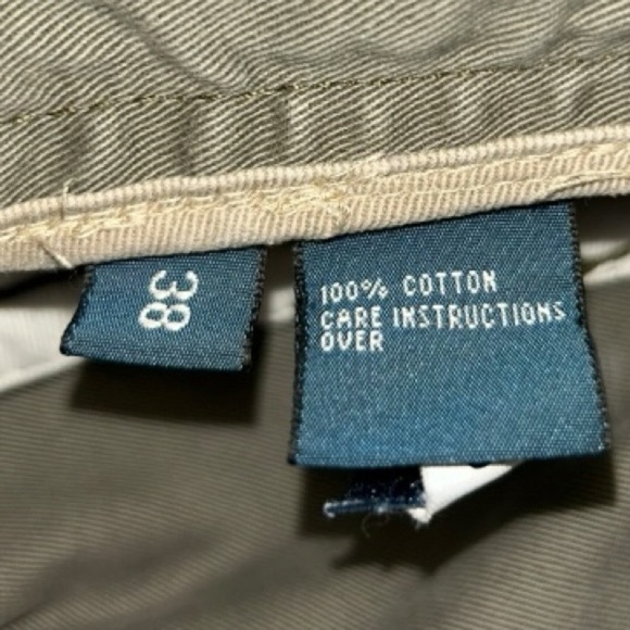 Polo Ralph Lauren Shorts Mens 38 Green 100% Cotton Flat Front Cargo Heavyweight - Picture 12 of 12